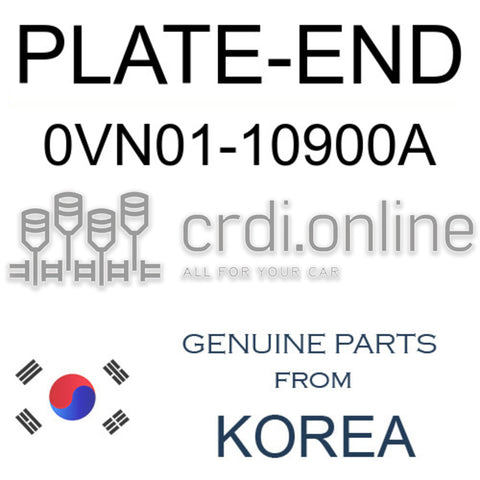 PLATE-END [ORIGINAL] 0VN01-10900A 0VN0110900A 0VN01 10900A