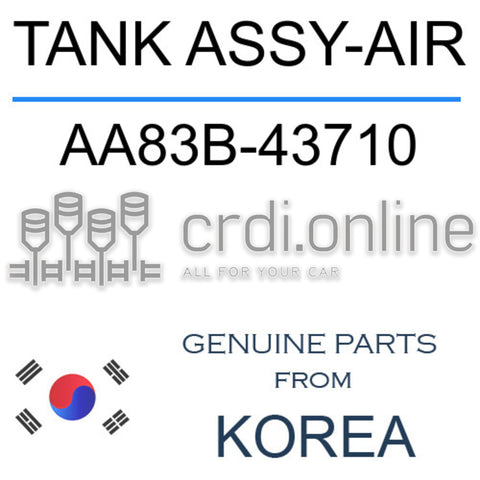 TANK ASSY-AIR AA83B-43710 AA83B43710 AA83B 43710