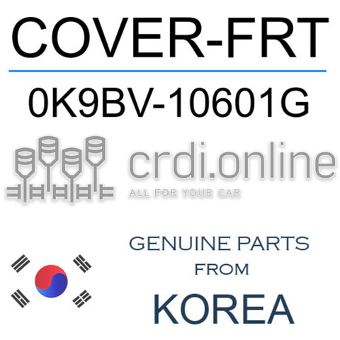 COVER-FRT [ORIGINAL] 0K9BV-10601G 0K9BV10601G 0K9BV 10601G