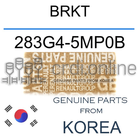 BRKT [ORIGINAL] 283G4-5MP0B 283G45MP0B 283G4 5MP0B