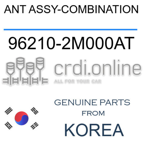 ANT ASSY-COMBINATION 96210-2M000AT 962102M000AT 96210 2M000AT