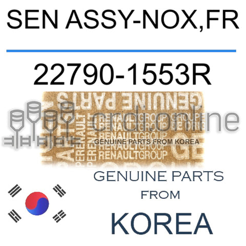 SEN ASSY-NOX,FR [ORIGINAL] 22790-1553R 227901553R 22790 1553R