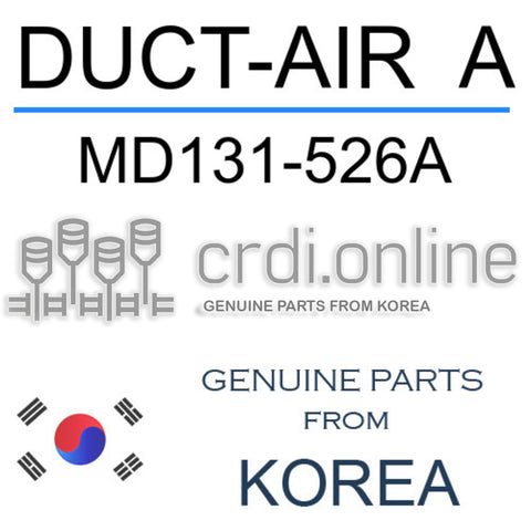 DUCT-AIR  A MD131-526A MD131526A MD131 526A