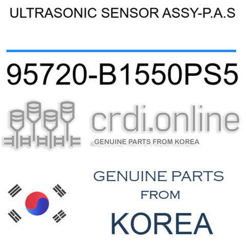 ULTRASONIC SENSOR ASSY-P.A.S [ORIGINAL] 95720-B1550PS5 95720B1550PS5 95720 B1550PS5