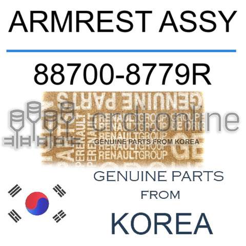 ARMREST ASSY [ORIGINAL] 88700-8779R 887008779R 88700 8779R