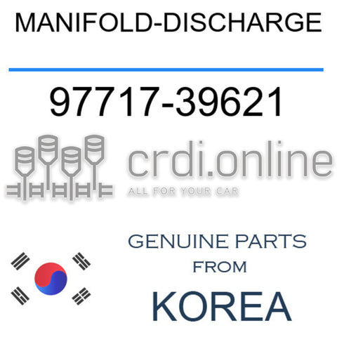 MANIFOLD-DISCHARGE [ORIGINAL] 97717-39621 9771739621 97717 39621