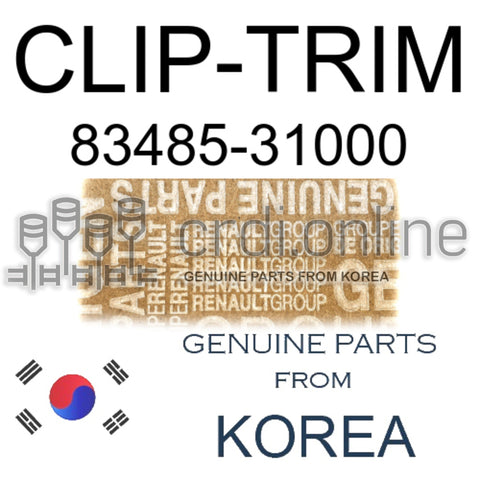 CLIP-TRIM [ORIGINAL] 83485-31000 8348531000 83485 31000