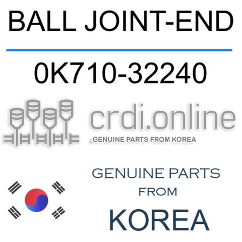 BALL JOINT-END 0K710-32240 0K71032240 0K710 32240