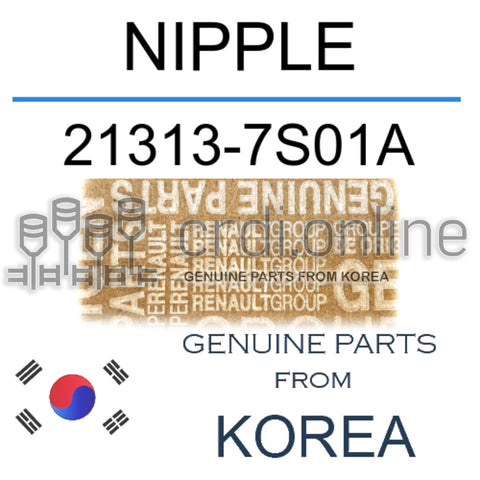 NIPPLE [ORIGINAL] 21313-7S01A 213137S01A 21313 7S01A