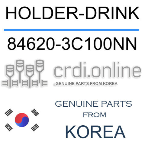 HOLDER-DRINK [ORIGINAL] 84620-3C100NN 846203C100NN 84620 3C100NN