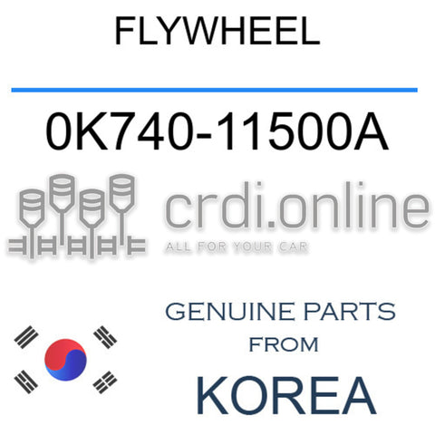 FLYWHEEL [ORIGINAL] 0K740-11500A 0K74011500A 0K740 11500A