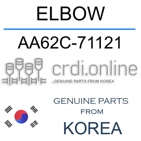 ELBOW [ORIGINAL] AA62C-71121 AA62C71121 AA62C 71121