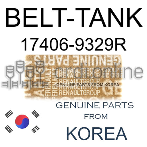 BELT-TANK [ORIGINAL] 17406-9329R 174069329R 17406 9329R