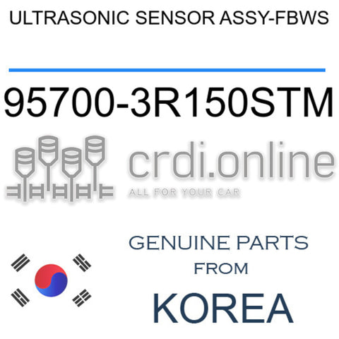 ULTRASONIC SENSOR ASSY-FBWS 95700-3R150STM 957003R150STM 95700 3R150STM