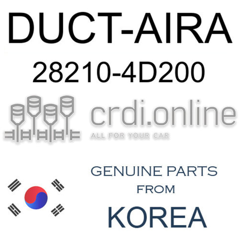 DUCT-AIRA [ORIGINAL] 28210-4D200 282104D200 28210 4D200