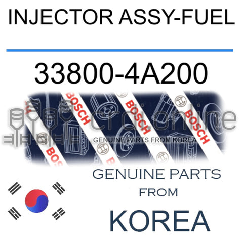[BOSCH] INJECTOR ASSY-FUEL 33800-4A200 338004A200 33800 4A200