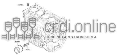 ELEMENT ASSY-OIL FILTER 15210-21920 1521021920 15210 21920