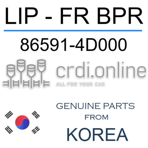 LIP - FR BPR [ORIGINAL] 86591-4D000 865914D000 86591 4D000