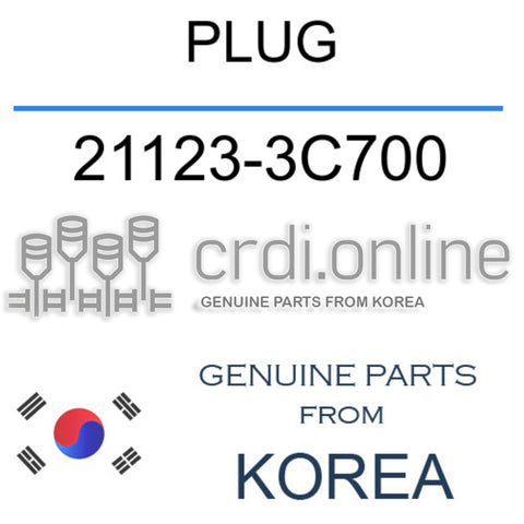PLUG 21123-3C700 211233C700 21123 3C700