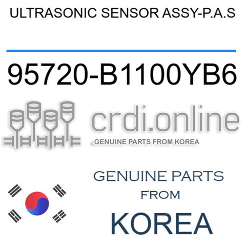 ULTRASONIC SENSOR ASSY-P.A.S [ORIGINAL] 95720-B1100YB6 95720B1100YB6 95720 B1100YB6