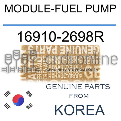 MODULE-FUEL PUMP [ORIGINAL] 16910-2698R 169102698R 16910 2698R