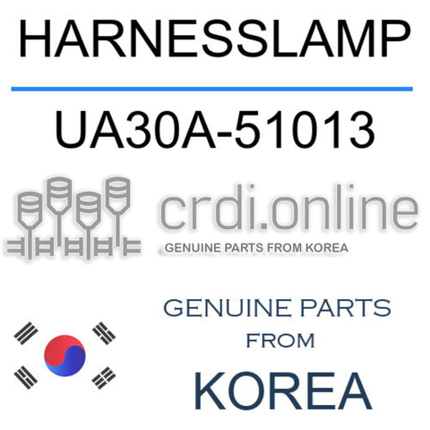 HARNESSLAMP [ORIGINAL] UA30A-51013 UA30A51013 UA30A 51013