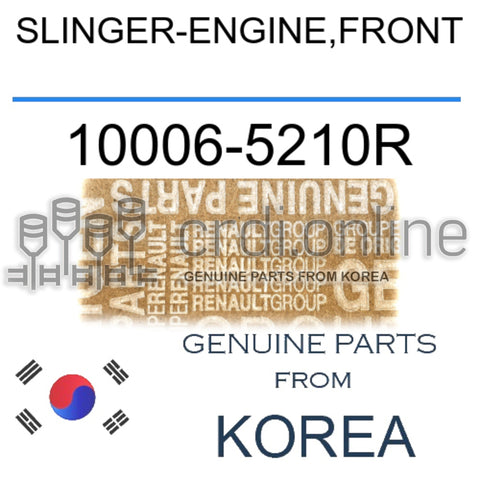 SLINGER-ENGINE,FRONT [ORIGINAL] 10006-5210R 100065210R 10006 5210R