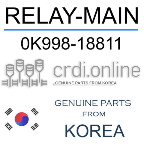 RELAY-MAIN 0K998-18811 0K99818811 0K998 18811