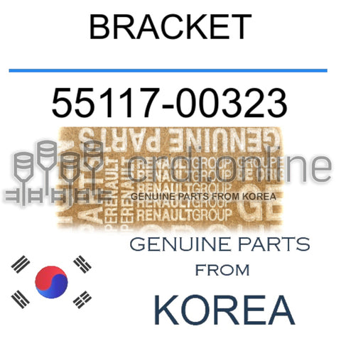 BRACKET [ORIGINAL] 55117-00323 5511700323 55117 00323