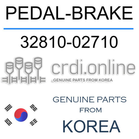 PEDAL-BRAKE [ORIGINAL] 32810-02710 3281002710 32810 02710