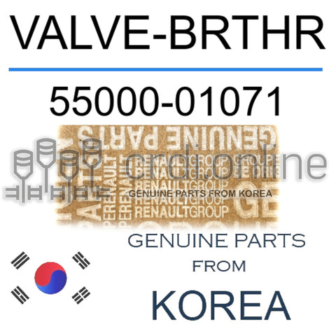 VALVE-BRTHR [ORIGINAL] 55000-01071 5500001071 55000 01071