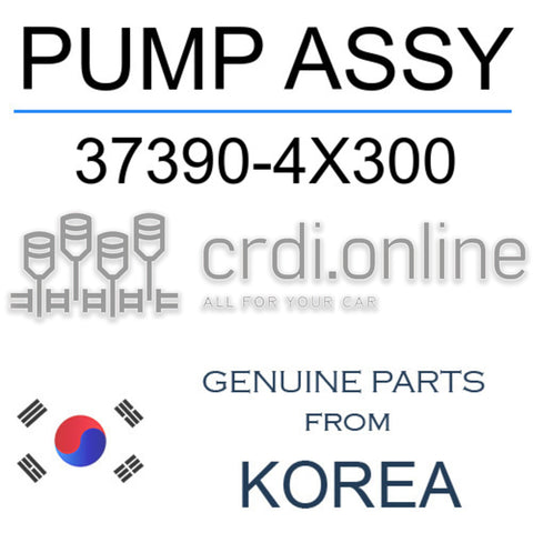 PUMP ASSY 37390-4X300 373904X300 37390 4X300