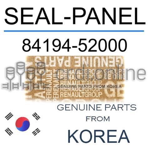 SEAL-PANEL [ORIGINAL] 84194-52000 8419452000 84194 52000
