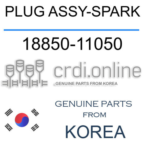 PLUG ASSY-SPARK [ORIGINAL] 18850-11050 1885011050 18850 11050