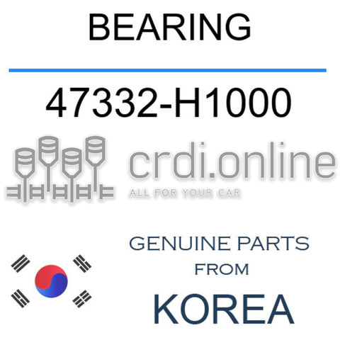 BEARING 47332-H1000 47332H1000 47332 H1000