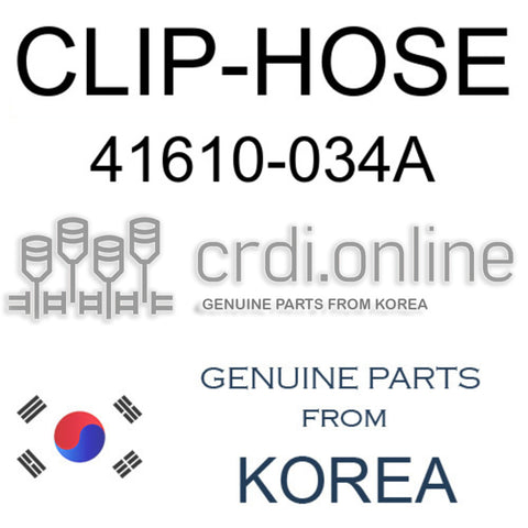 CLIP-HOSE 41610-034A 41610034A 41610 034A