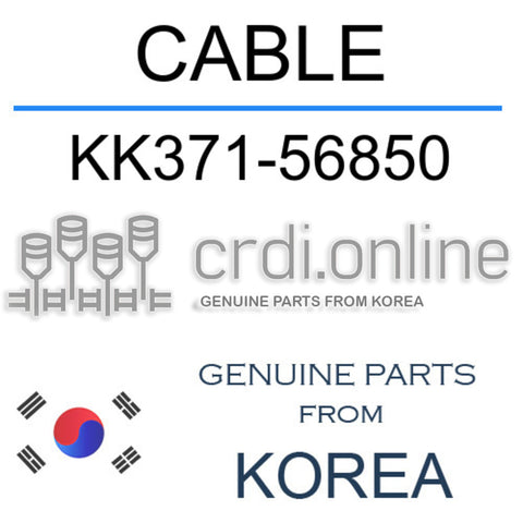 CABLE [ORIGINAL] KK371-56850 KK37156850 KK371 56850