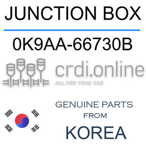 JUNCTION BOX [ORIGINAL] 0K9AA-66730B 0K9AA66730B 0K9AA 66730B