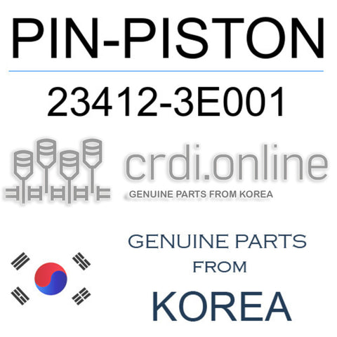 PIN-PISTON [ORIGINAL] 23412-3E001 234123E001 23412 3E001
