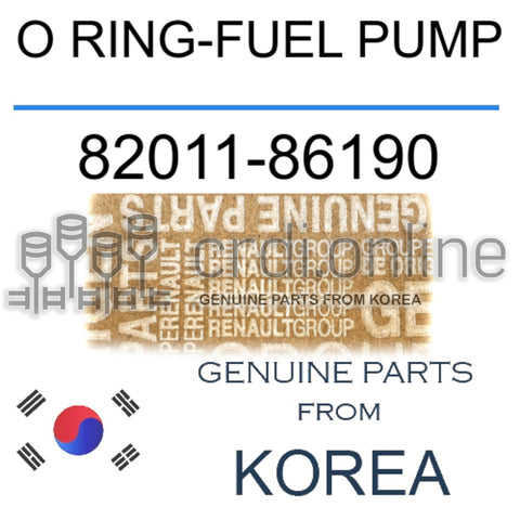 O RING-FUEL PUMP [ORIGINAL] 82011-86190 8201186190 82011 86190