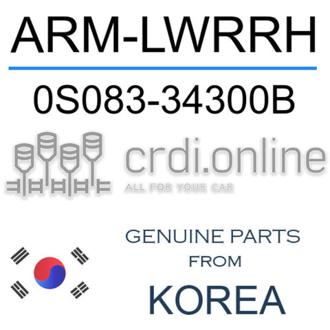 ARM-LWRRH 0S083-34300B 0S08334300B 0S083 34300B