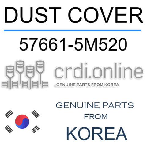 DUST COVER [ORIGINAL] 57661-5M520 576615M520 57661 5M520
