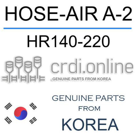 HOSE-AIR A-2 [ORIGINAL] HR140-220 HR140220 HR140 220