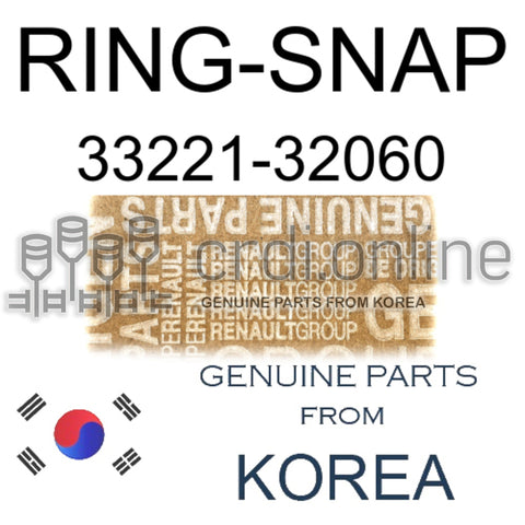 RING-SNAP [ORIGINAL] 33221-32060 3322132060 33221 32060
