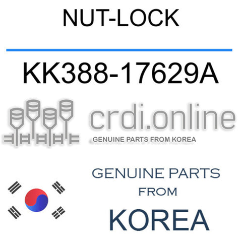 NUT-LOCK [ORIGINAL] KK388-17629A KK38817629A KK388 17629A