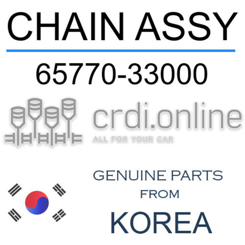 CHAIN ASSY [ORIGINAL] 65770-33000 6577033000 65770 33000