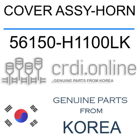 COVER ASSY-HORN [ORIGINAL] 56150-H1100LK 56150H1100LK 56150 H1100LK