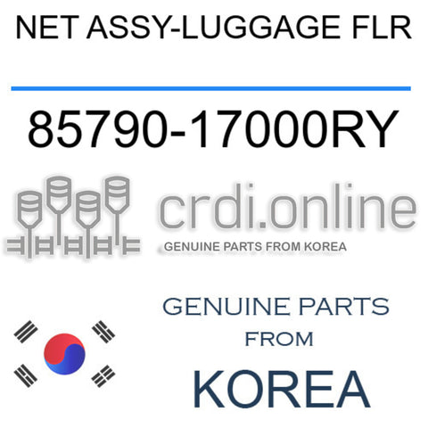 NET ASSY-LUGGAGE FLR [ORIGINAL] 85790-17000RY 8579017000RY 85790 17000RY