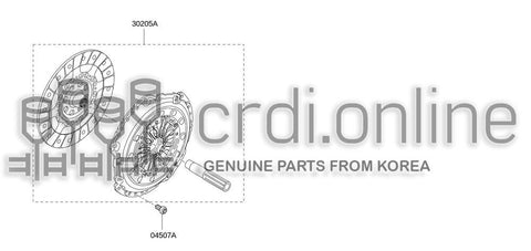 CLUTCH KIT 30205-6600R 302056600R 30205 6600R