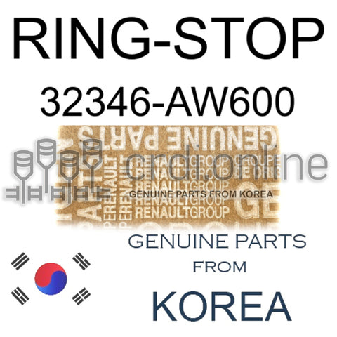 RING-STOP [ORIGINAL] 32346-AW600 32346AW600 32346 AW600